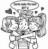 Cute Best Friend Coloring Pages Printable sketch template