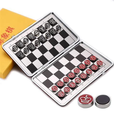 Aliexpress.com : Buy Travel Magnetic Chess Set Pocket Mini Chess Game Magnetic Chess Piece PU ...