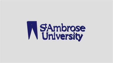 St Ambrose University Logo - Download Free 3D model by JW.Photography [599c2ad] - Sketchfab