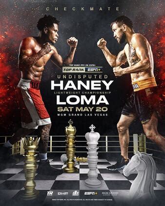 Devin Haney vs. Vasyl Lomachenko, Haney vs. Lomachenko | Boxing Bout | Tapology