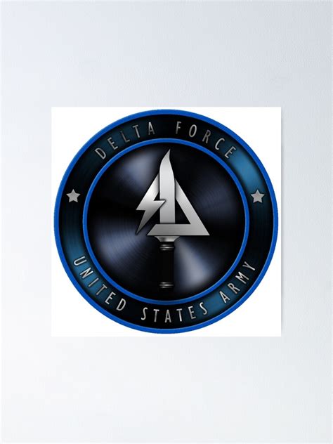 " Delta Force Logo" Poster by Spacestuffplus | Redbubble