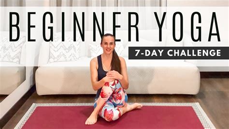 Beginner Yoga CHALLENGE - 10 Min a Day to Jumpstart Your Practice! - YouTube