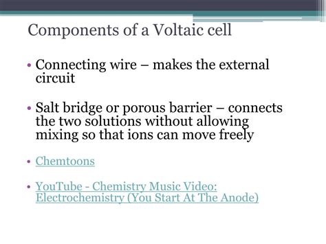 PPT - Voltaic Cells PowerPoint Presentation, free download - ID:2281283