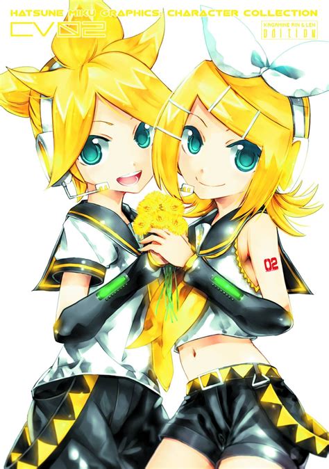 Book Review: Hatsune Miku Graphics: Character Collection CV02 - Kagamine Rin & Len Edition ...