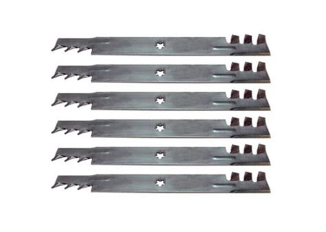 Husqvarna YTH18542 YTH 18542 42" Gator Mulching Mower Blades Set of 6 ...