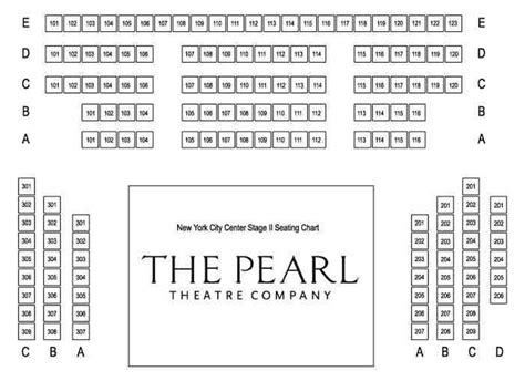 Pearl Seating Chart: A Visual Reference of Charts | Chart Master