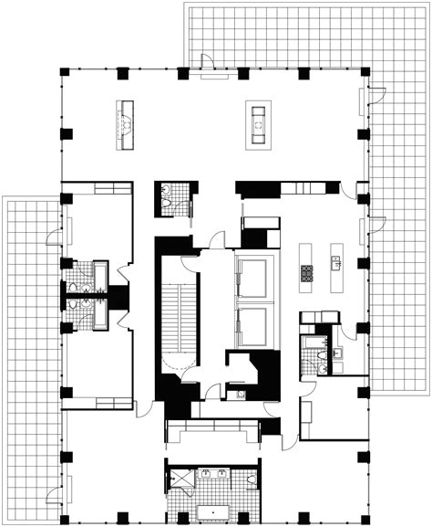 Glass House Floor Plan