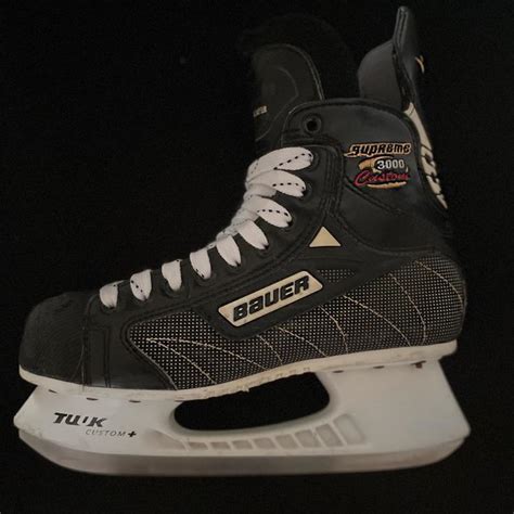 Bauer PRO STOCK Supreme 3000 Custom Size 7.5D | Hockey Skates