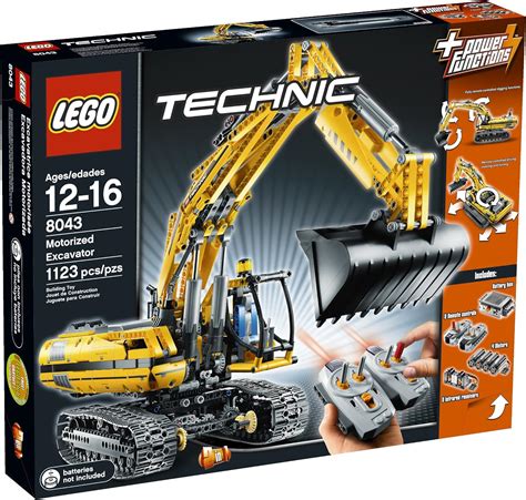 Lego Technic Motorized Excavator 8043, Building Sets - Amazon Canada