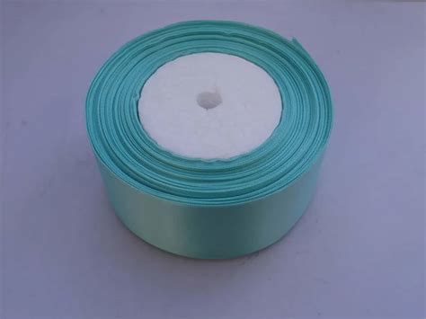 25yards 5cm width Tiffany blue ribbon High quality Wedding decoration ribbons 1rolls Chair ...