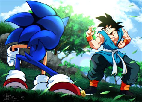 Sonic vs. Goku (@KAD_Productions) : r/SonicTheHedgehog