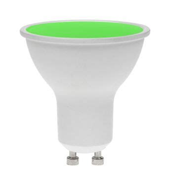 Dimmable LED Coloured GU10 7w Green – MY AP Lamps Ltd