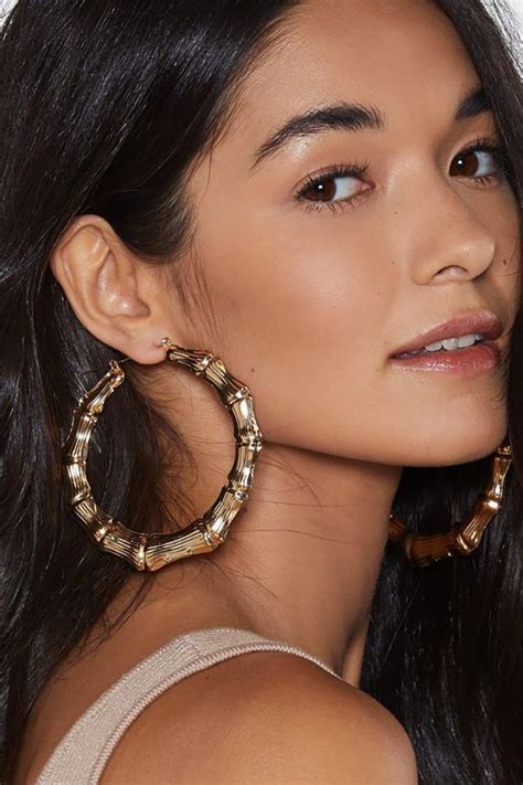 Huge Hoop Earrings Trend 2019: 33 Pairs of Truly Massive Hoops to Shop ...