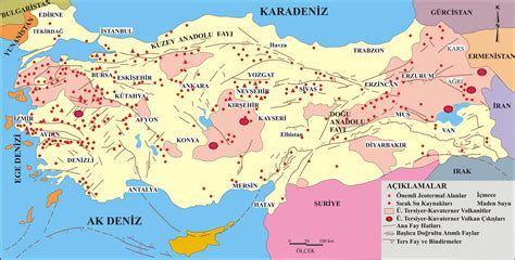 Türkiye Deprem Bölgeleri Haritası | Coğrafya Hocası