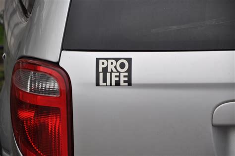 Orbis Catholicus Secundus: Pro-Life Bumper Stickers