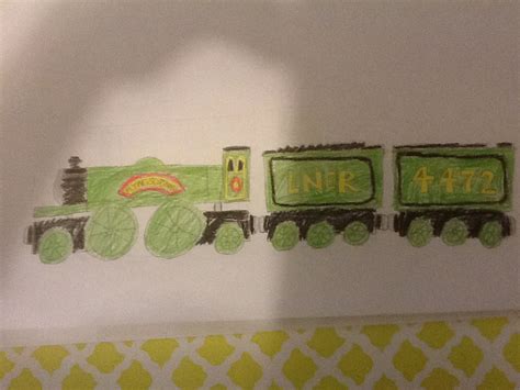 1999 Wooden Railway Flying Scotsman Drawing by Hubfanlover678 on DeviantArt