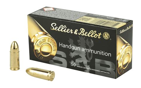 Sellier & Bellot 9mm 115gr - Western Mountain Sports