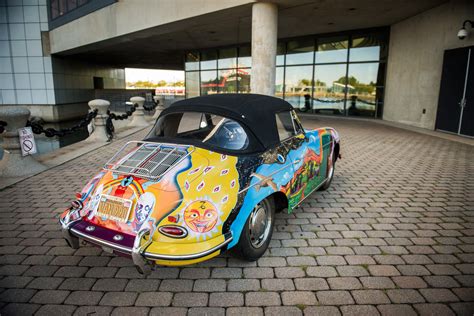 Janis Joplin's psychedelic Porsche on auction block