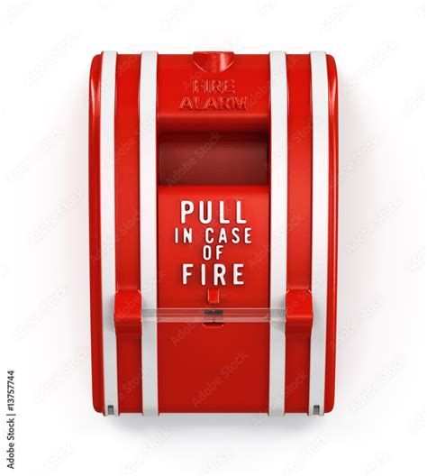 Fire Alarm Pull Station Stock Photo | Adobe Stock