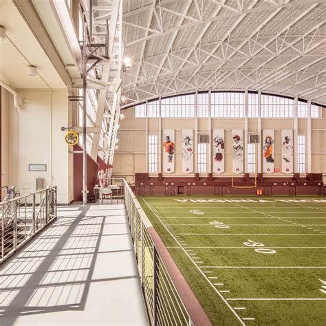 Virginia Tech Previews Indoor Athletic Training Facility | HKS Architects