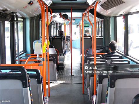 Bendy Bus Interior Stock Photo - Download Image Now - Bus, Singapore ...