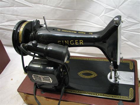 Singer Model 99 Portable Sewing Machine w/Case/Manual 1954 99K | eBay