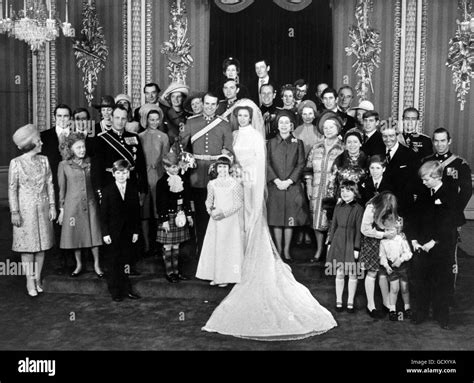 Royalty - Princess Anne and Captain Mark Phillips Wedding - London Stock Photo - Alamy