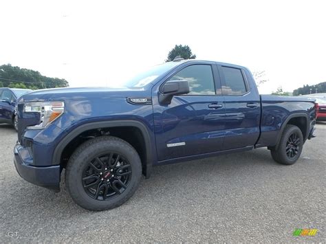 2019 Pacific Blue Metallic GMC Sierra 1500 Elevation Double Cab 4WD #134559906 | GTCarLot.com ...