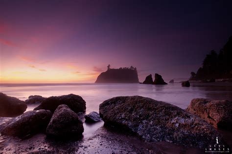 Ruby beach sunset, Washington, USA