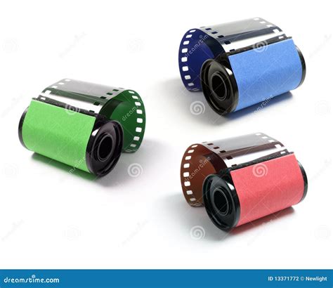 Rolls Of Camera Film Stock Photography - Image: 13371772