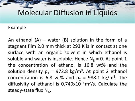 PPT - Molecular Diffusion in Gases PowerPoint Presentation, free ...