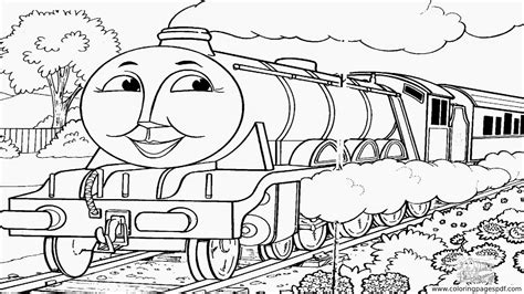 10 Train Coloring Pages