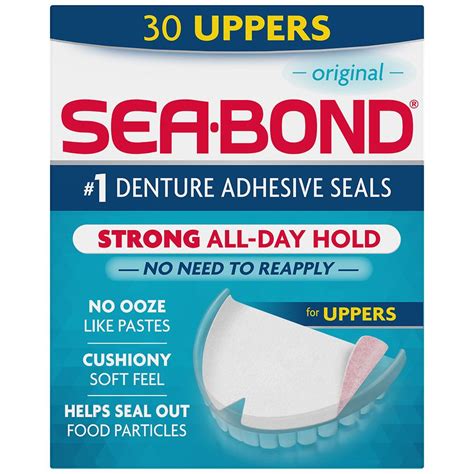 Sea-Bond Denture Adhesive Wafers Uppers Original | Walgreens