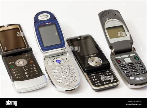 Retro 2G mobile phones Stock Photo - Alamy