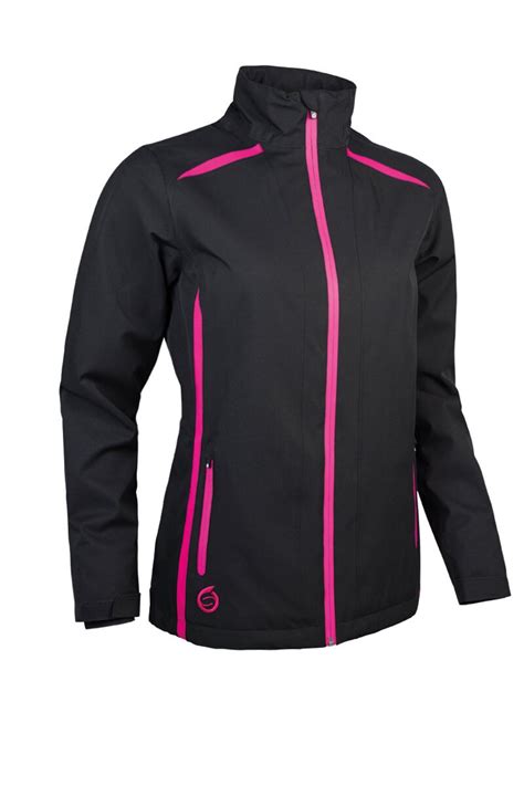 Ladies Panelled Waterproof Golf Jacket