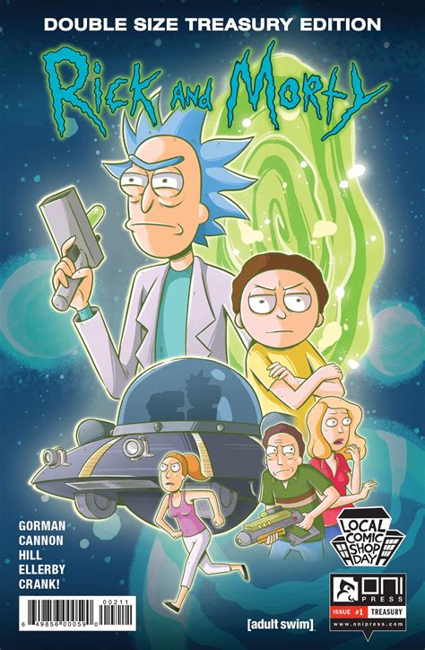 Rick and Morty #1: Treasury Edition (Local Comic Shop Day) | Fresh Comics