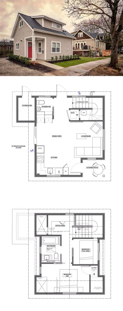 Laneway House Floor Plans - floorplans.click