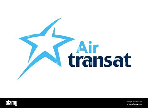 Air Transat, Logo, White background Stock Photo - Alamy