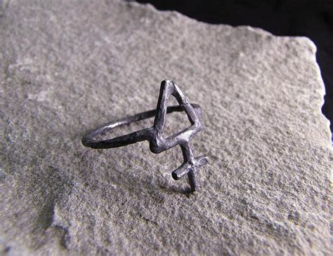 SULFUR Symbol Sulfur Ring Sterling Silver Alchemy Occultism | Etsy | Esoteric jewelry, Sterling ...