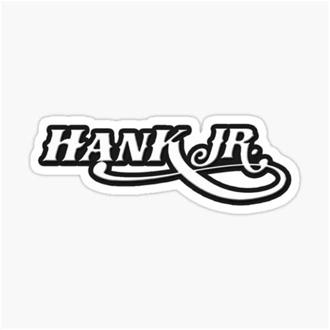 "Hank williams jrs logo" Sticker for Sale by KennethTom11 | Redbubble