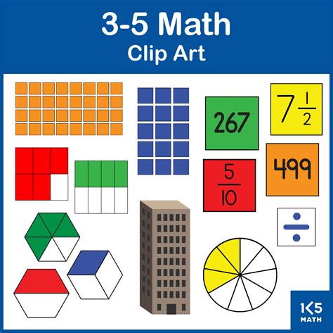 Math Counters Clip Art