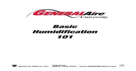 Basic Humidification 101 · Examples of hygroscopic materials in a ... Molding separation creates ...