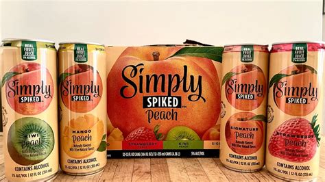 Simply Spiked Peach Review: Real And Refreshing Fruit Juice With A Kick