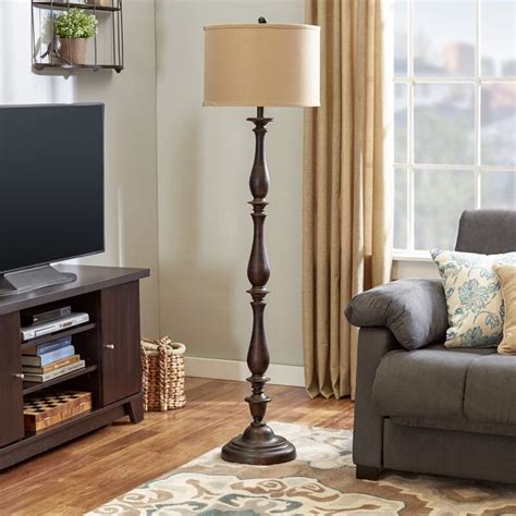 Everett 61" Floor Lamp & Reviews | Birch Lane | Traditional floor lamps, Floor lamps living room ...