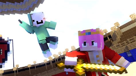 Minecraft Fight Animation - Dream vs Techoblade - YouTube