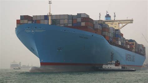 Emma Maersk: after immediate repairs, the onward journey begins | Maersk