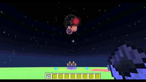 Minecraft Fireworks Show - YouTube