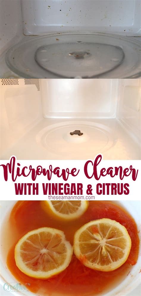 How To Clean Microwave Without Scrubbing - Easy Peasy Creative Ideas