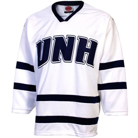 New Hampshire Wildcats Twill Hockey Jersey - White - Fanatics.com