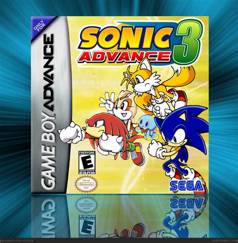 Viewing full size Sonic Advance 3 box cover